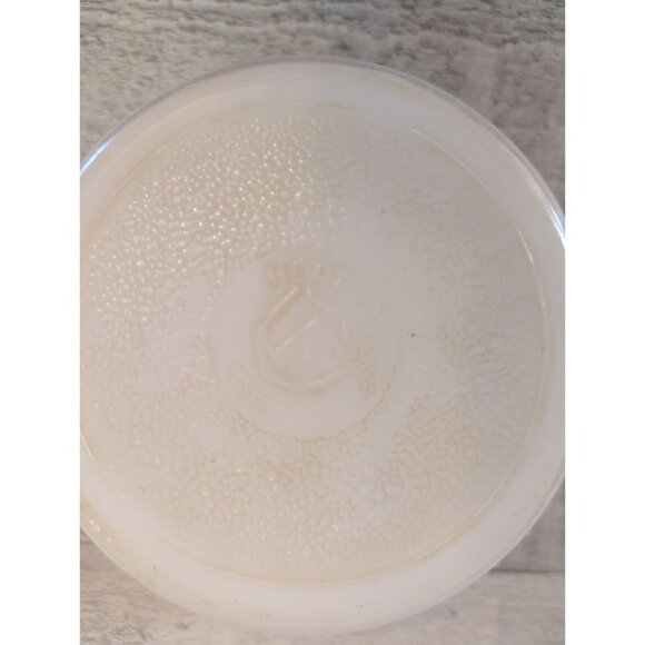 Vintage Federal Moonglow Milk Glass White Iridescent Bowls Set Of 3 - Picture 7 of 11